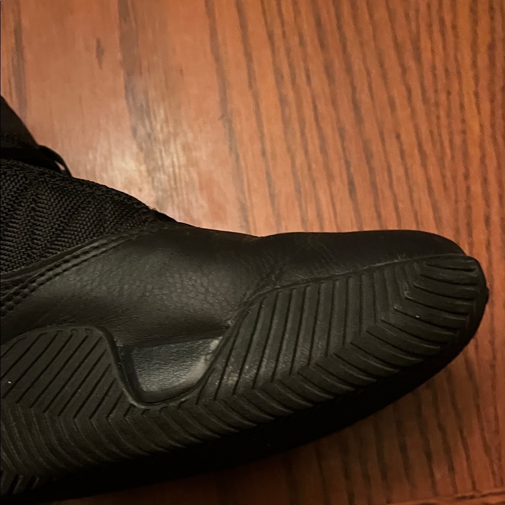 “Stay Loyal”, Air Jordan,Men’s Black mid--Top Athletic Basketball Shoes. - Picture 4 of 14